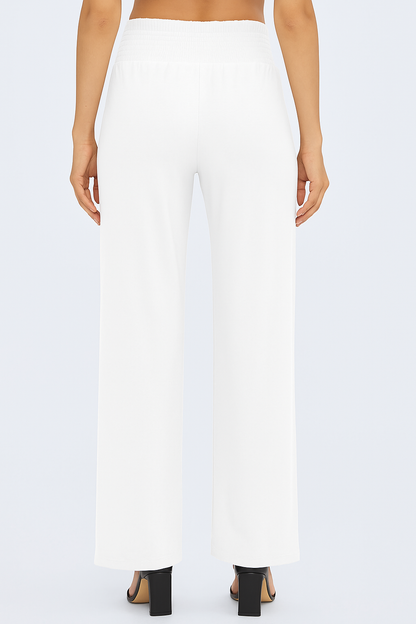Pantalon Taille Haute Femme