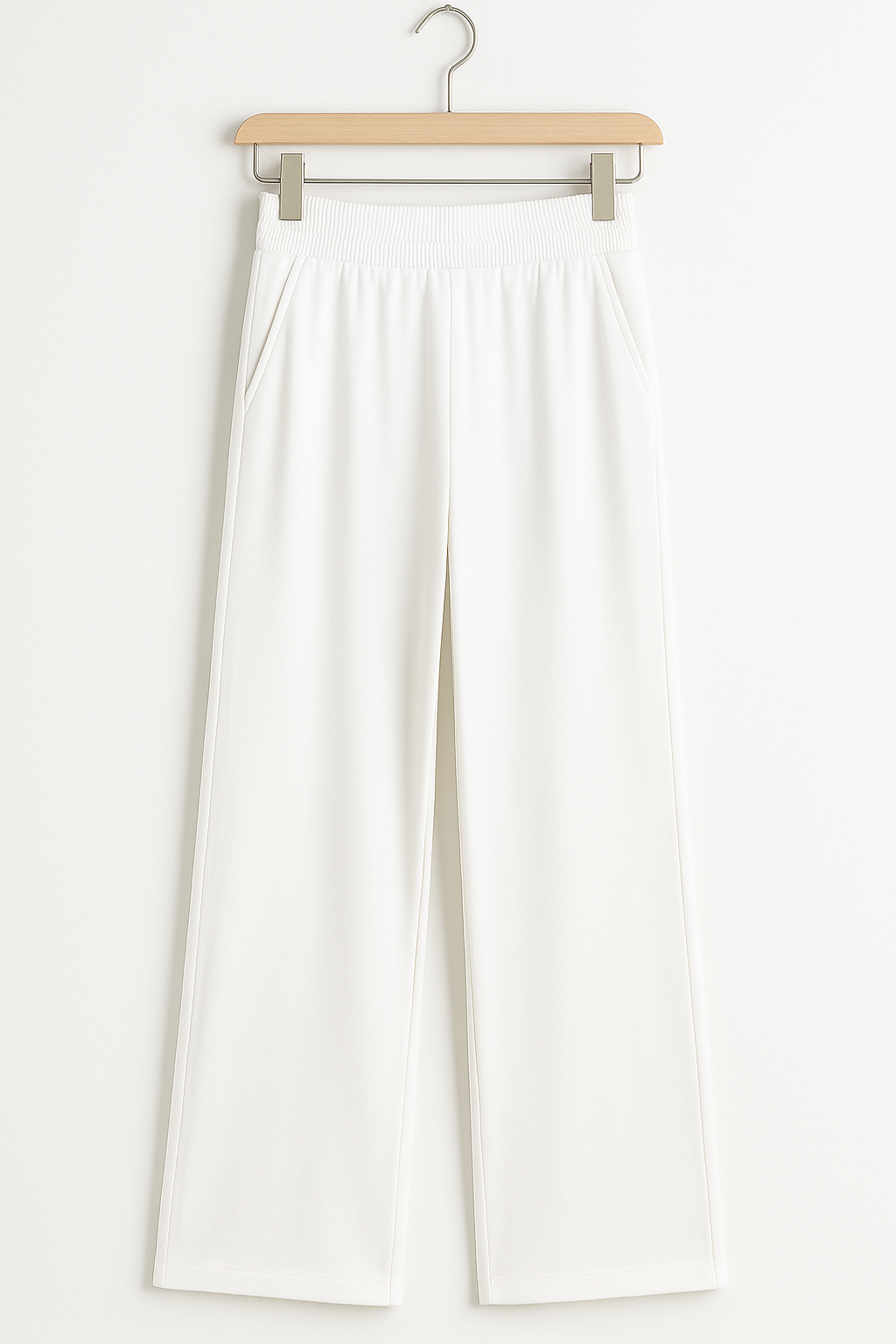 Pantalon Taille Haute Femme