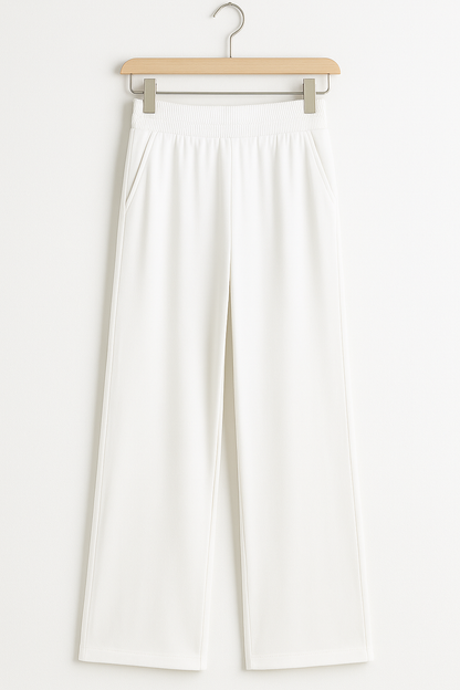 Pantalon Taille Haute Femme
