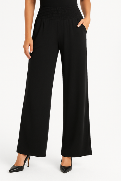 Pantalon Taille Haute Femme